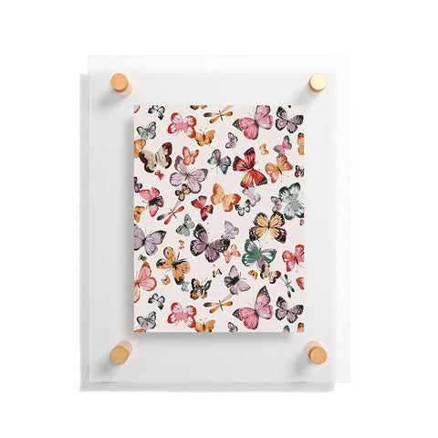 Ninola Design Butterflies wings countryside Floating Acrylic Print