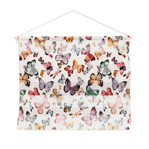 Ninola Design Butterflies wings countryside Wall Hanging Landscape