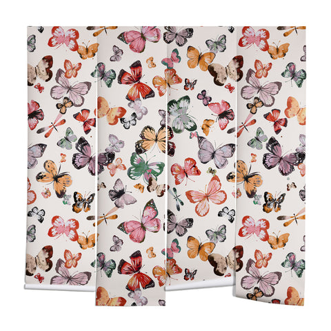 Ninola Design Butterflies wings countryside Wall Mural