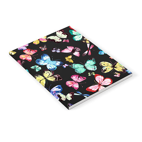 Ninola Design Butterflies Wings Eclectic colors Notebook