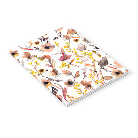 Ninola Design Camomile Floral Gold Notebook