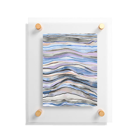 Ninola Design Canyon mountains landscape Blue Floating Acrylic Print