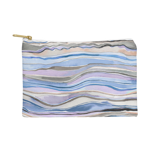 Ninola Design Canyon mountains landscape Blue Pouch