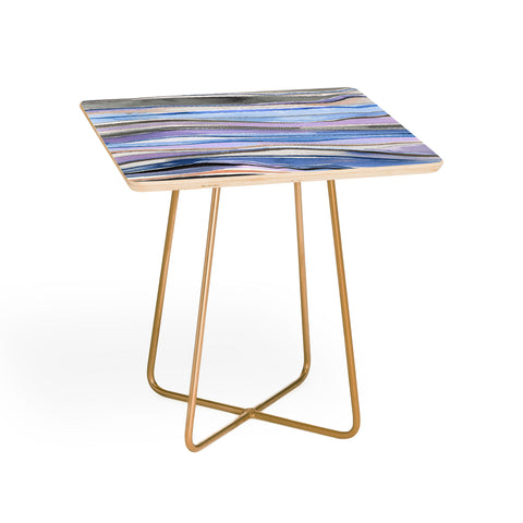 Ninola Design Canyon mountains landscape Blue Side Table