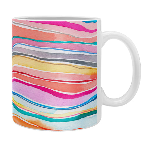 Ninola Design Canyon mountains rainbow Coffee Mug