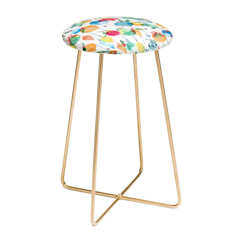 Ninola Design Christmas Baubles ords Counter Stool