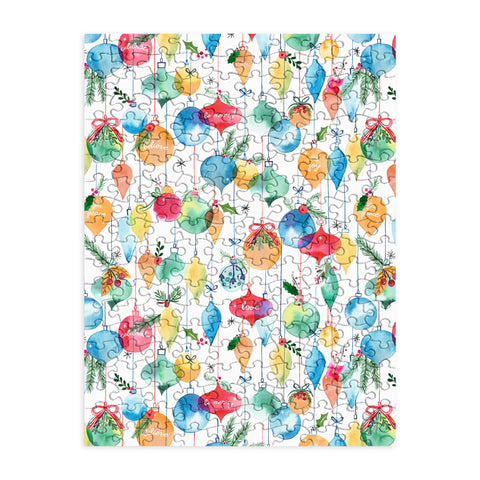 Ninola Design Christmas Baubles ords Puzzle