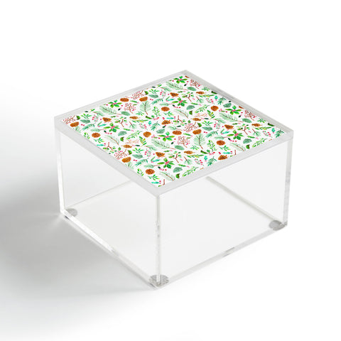 Ninola Design Christmas Botanical Acrylic Box