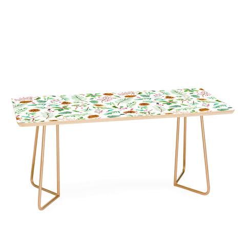 Ninola Design Christmas Botanical Coffee Table