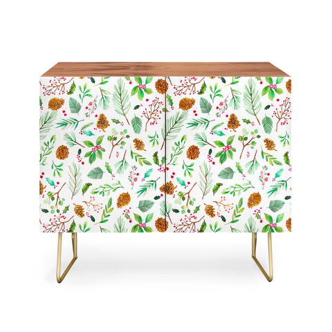 Ninola Design Christmas Botanical Credenza