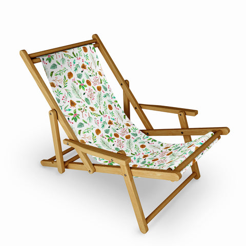 Ninola Design Christmas Botanical Sling Chair