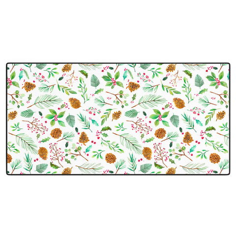 Ninola Design Christmas Botanical Desk Mat