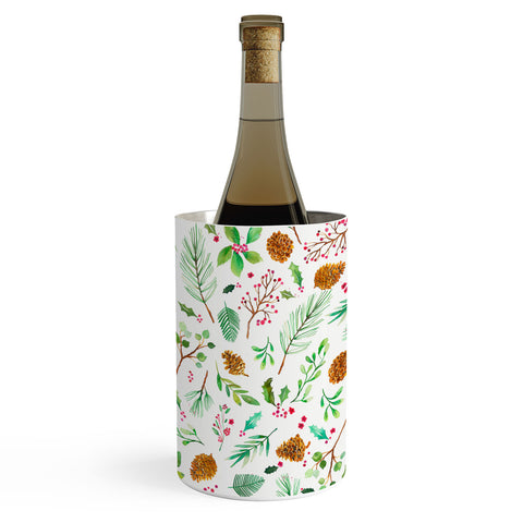 Ninola Design Christmas Botanical Wine Chiller