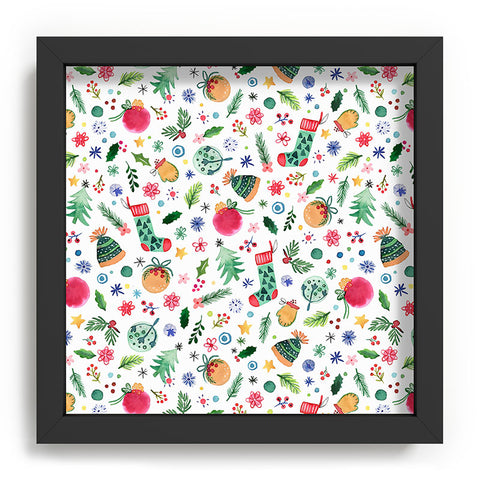 Ninola Design Christmas Favorite Things Recessed Framing Square