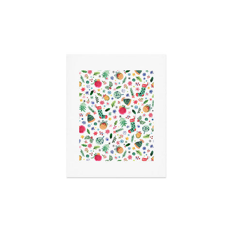 Ninola Design Christmas Favorite Things Art Print