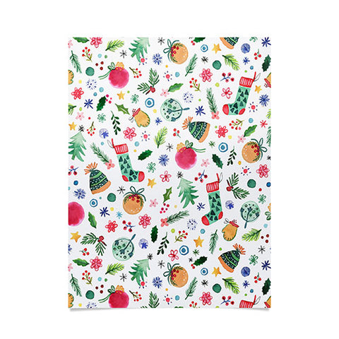 Ninola Design Christmas Favorite Things Poster