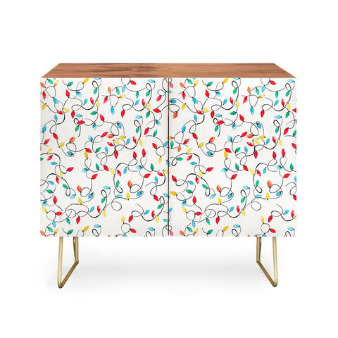 Ninola Design Christmas lights Credenza
