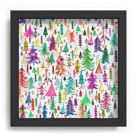 Ninola Design Christmas Trees Simply Modern Recessed Framing Square