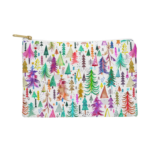 Ninola Design Christmas Trees Simply Modern Pouch