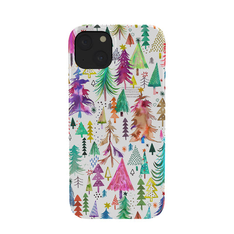 Ninola Design Christmas Trees Simply Modern Phone Case