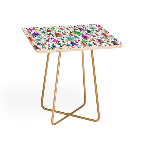 Ninola Design Christmas Trees Simply Modern Side Table