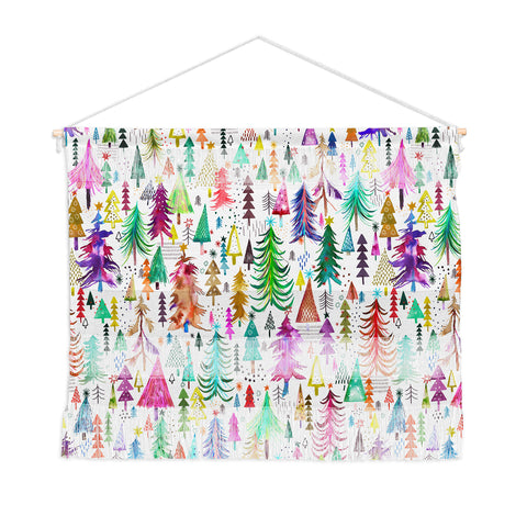 Ninola Design Christmas Trees Simply Modern Wall Hanging Landscape