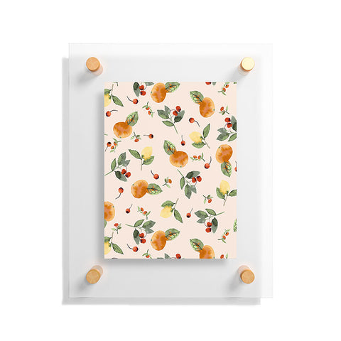 Ninola Design Citrus fruits Countryside summer Floating Acrylic Print