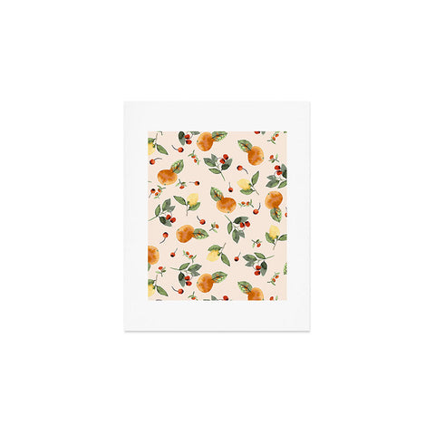 Ninola Design Citrus fruits Countryside summer Art Print