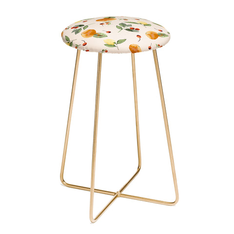 Ninola Design Citrus fruits Countryside summer Counter Stool