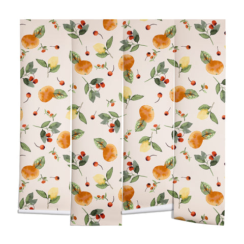 Ninola Design Citrus fruits Countryside summer Wall Mural