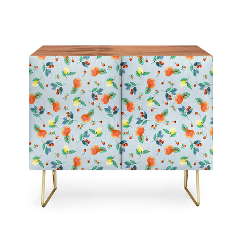 Ninola Design Citrus fruits Summer Blue Credenza