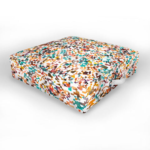 Ninola Design City from above Geometry Outdoor Floor Cushion