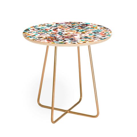 Ninola Design City from above Geometry Round Side Table