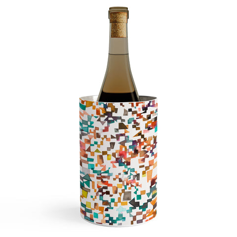 Ninola Design City from above Geometry Wine Chiller