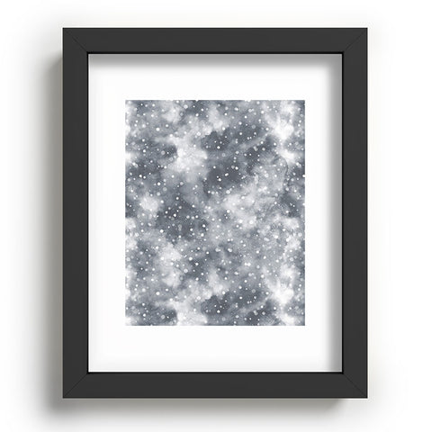 Ninola Design Cold Snow Clouds Recessed Framing Rectangle