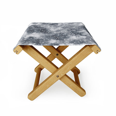 Ninola Design Cold Snow Clouds Folding Stool