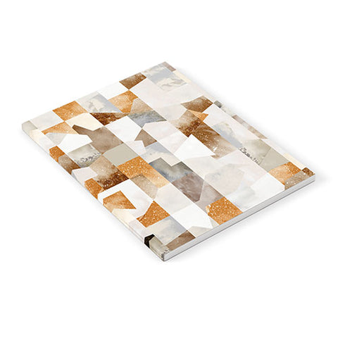 Ninola Design Collage texture gold Notebook