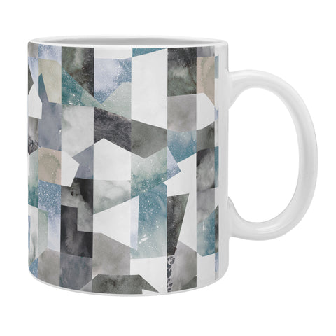 Ninola Design Collage texture Gray Coffee Mug