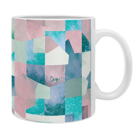 Ninola Design Collage texture Pastel Coffee Mug