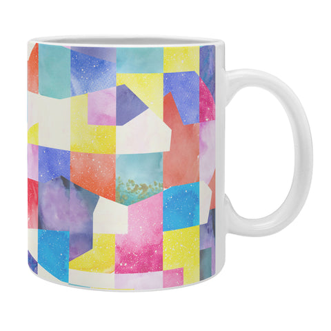 Ninola Design Collage texture Primary colors Coffee Mug