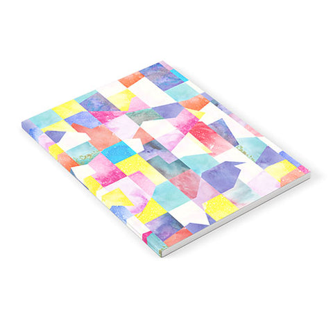 Ninola Design Collage texture Primary colors Notebook