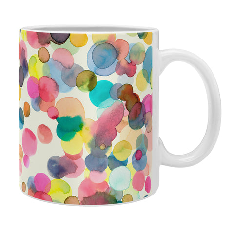 Ninola Design Color Dots Watercolor Coffee Mug