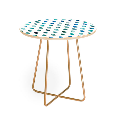 Ninola Design Color palette blue Round Side Table