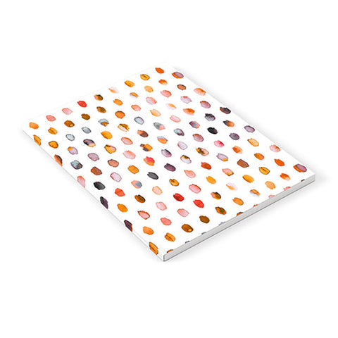Ninola Design Color palette orange memphis Notebook