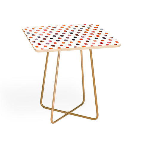 Ninola Design Color palette orange memphis Side Table