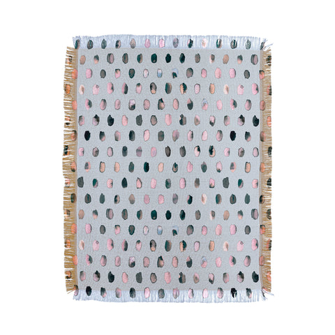 Ninola Design Color palette pastel Throw Blanket