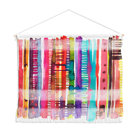 Ninola Design Colorful weaving loom Wall Hanging Landscape