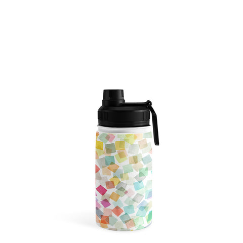 Ninola Design Confetti Party Plaids Geometry Water Bottle