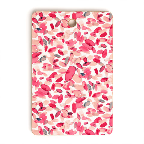 Ninola Design Coral Flower Petals Cutting Board Rectangle