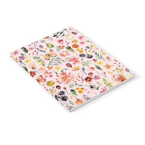 Ninola Design Countryside botanical Pink Notebook